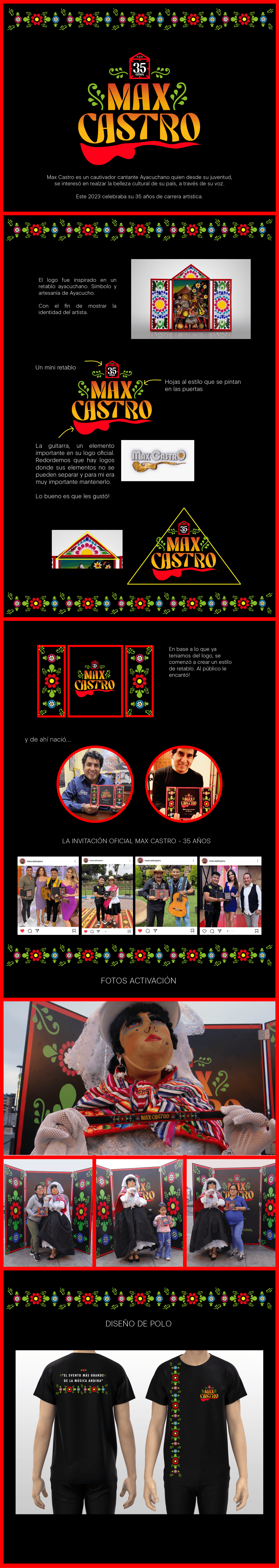 Max Castro 35 años – Estadio Nacional