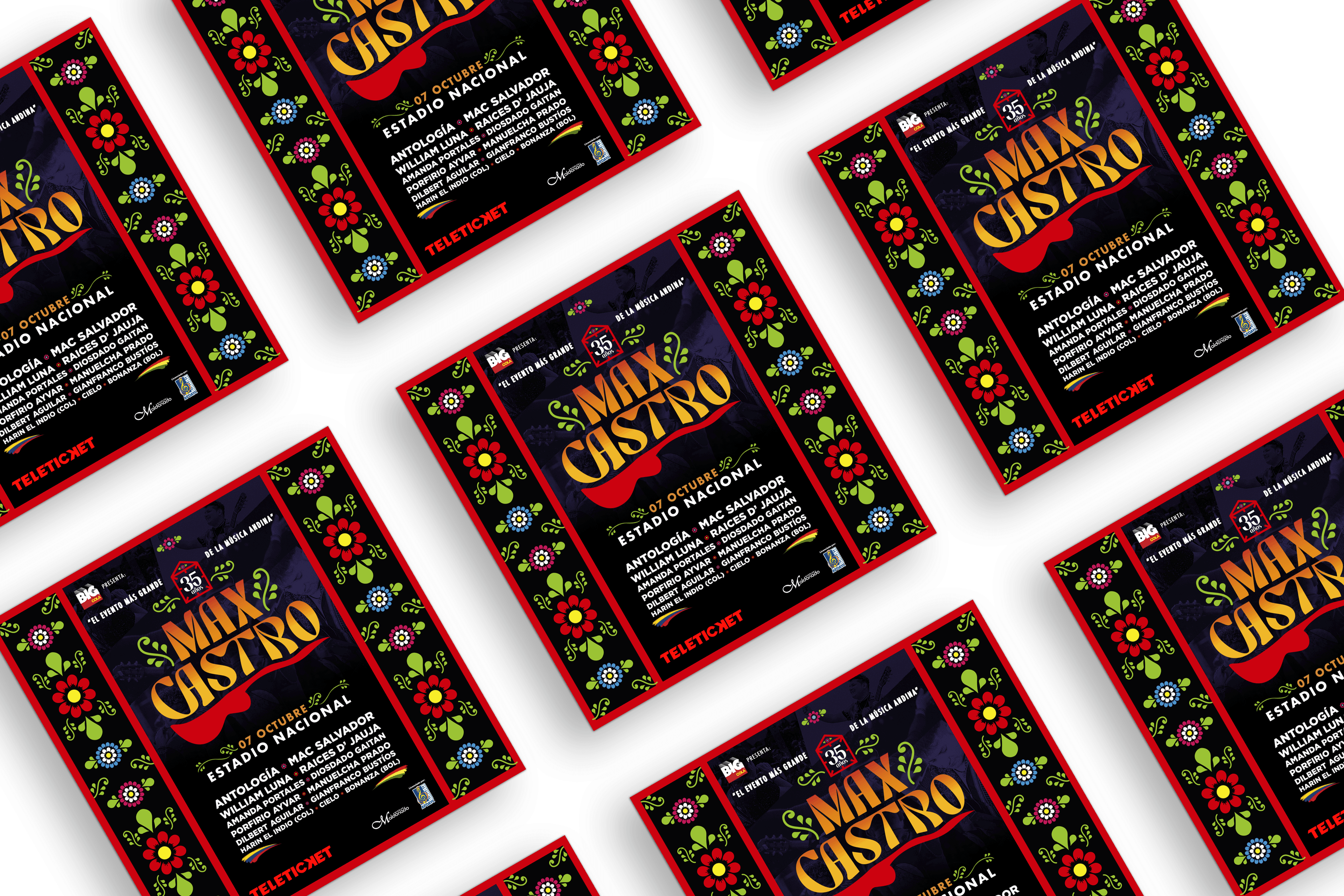 Max Castro 35 años – Estadio Nacional - Imagen 2