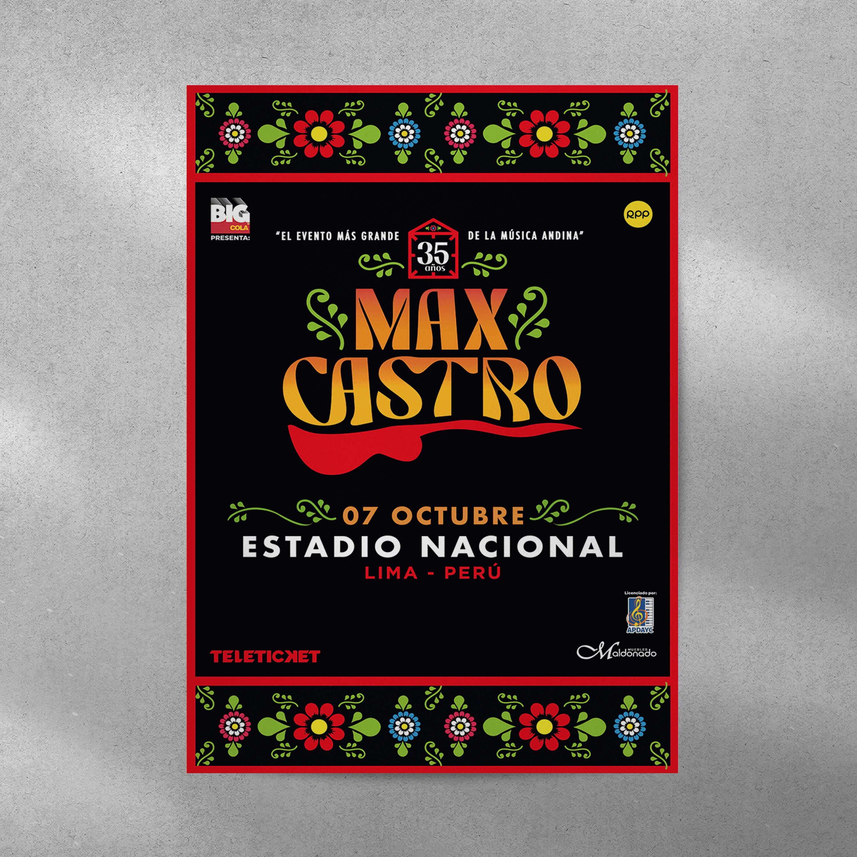 Max Castro 35 años – Estadio Nacional - Imagen 3
